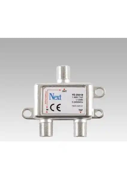 Anktek 2'li 1/2 TV splitter uydu sinyallerini iki televizyona dağıtan yüksek kaliteli cihaz