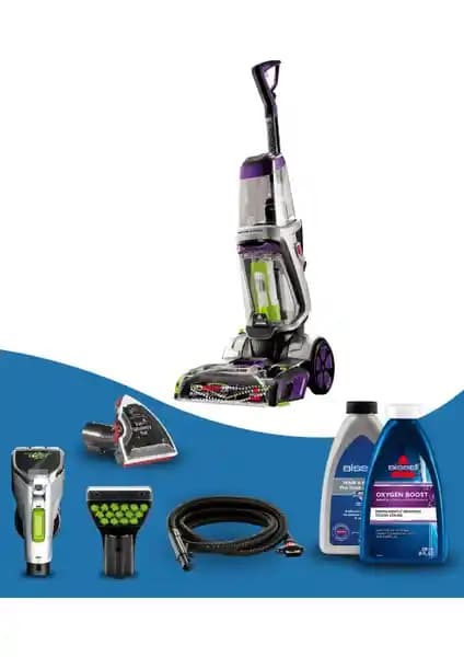 Bissell Proheat 2x Revolution Cleanshot ile Etkili Halı ve Koltuk Temizliği