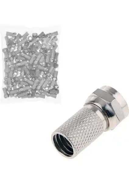 Fully F Konnektör RG6 Geniş Standart: Yüksek Kalite ve Güvenilir Bağlantı Çözümü