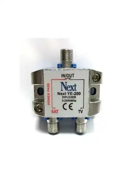 Next YE-200 Diplexer: Yüksek Performanslı Çok Yönlü Sinyal Ayırıcı ve Karıştırıcı Cihazı