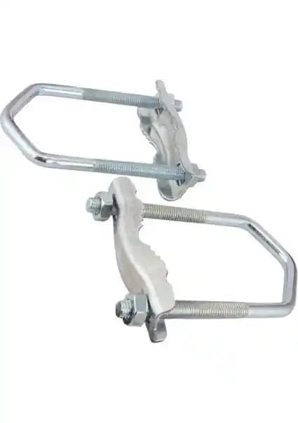 Sab Çanak Anten Balkon Kelepçesi 2 Adet - Dayanıklı ve Kolay Montaj İçin Uygun