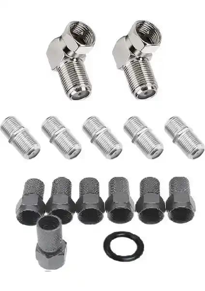 Uydu ve Kablo Bağlantıları İçin Güvenilir Anktek Konnektör Seti Ürün Tanıtımı ve Özellikleri