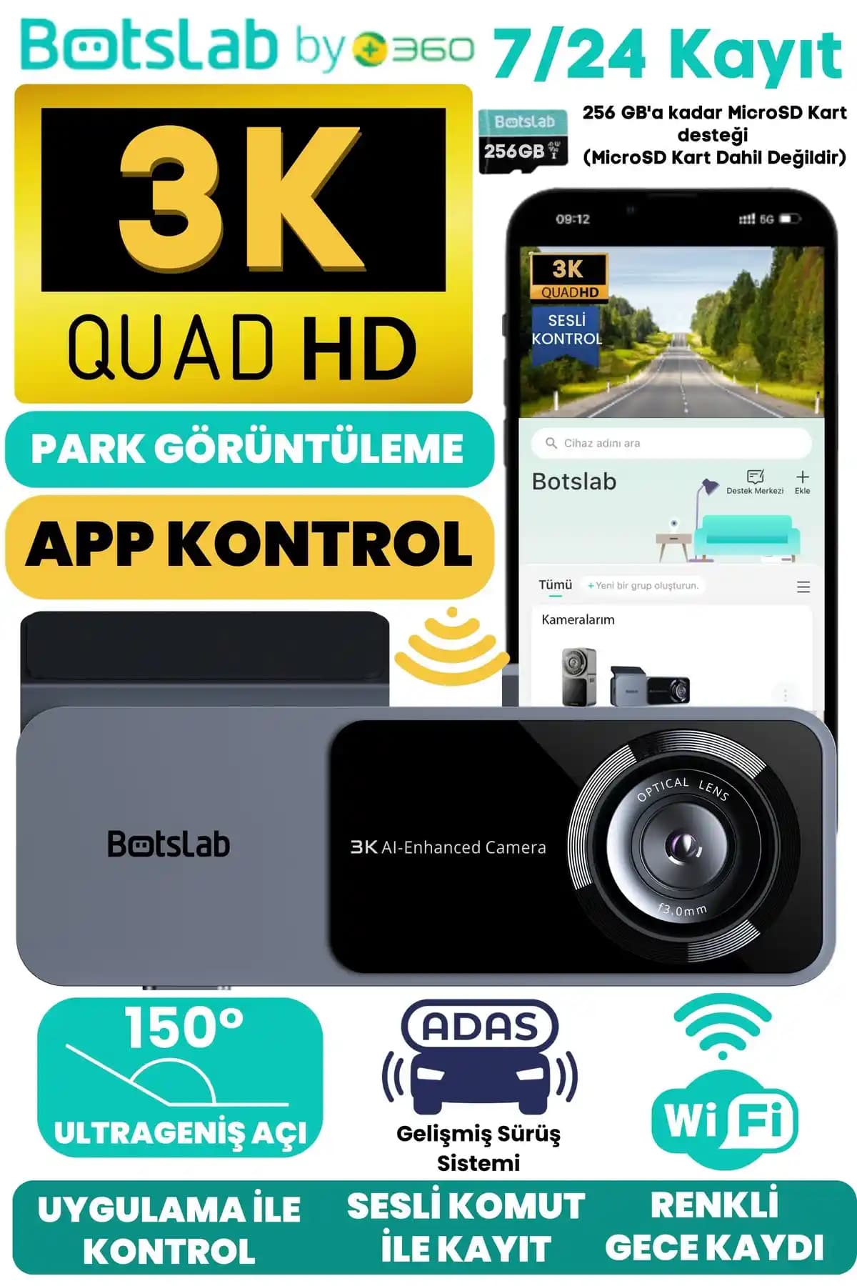 360 Botslab HK50 3K QHD Wi-Fi Güvenlik Kamerası İncelemesi ve Kullanım Avantajları