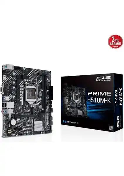 ASUS PRIME H510M-K Anakart Özellikleri ve Performans Değerlendirmesi