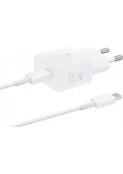 Samsung SAMSUNGT2510XW 25 W Beyaz Süper Hızlı Şarj Seti ile Hızlı ve Güvenilir Şarj Deneyimi