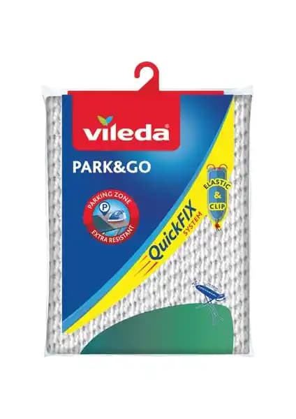 Vileda Universal Ebat Park & Go Ütü Masası Kılıfı Dayanıklı ve Şık Tasarımıyla Kullanım Kolaylığı